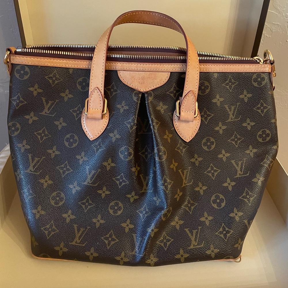 Used, authentic, Louis Vuitton Palermo bag